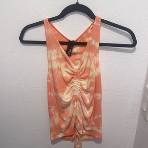 Bobi - cinched tie dye tank top - never worn